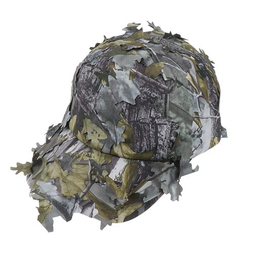 リアルカモフラージュキャップ グレーカモ