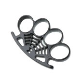 デザインナックル　蜘蛛の糸　ブラック