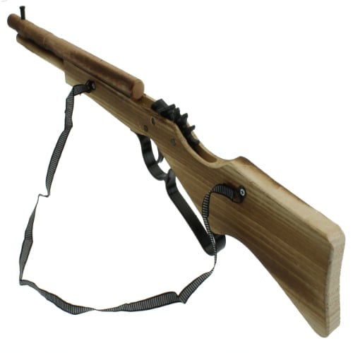 木製ゴム銃 ライフル型 24号 トリガーガード付き | スポーツ用品