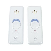 侵入対策　窓ピタッアラーム　衝撃検知　2個セット　ホワイト　ASA-S11-N2P