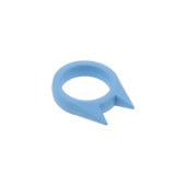 猫リング ライトブルー
