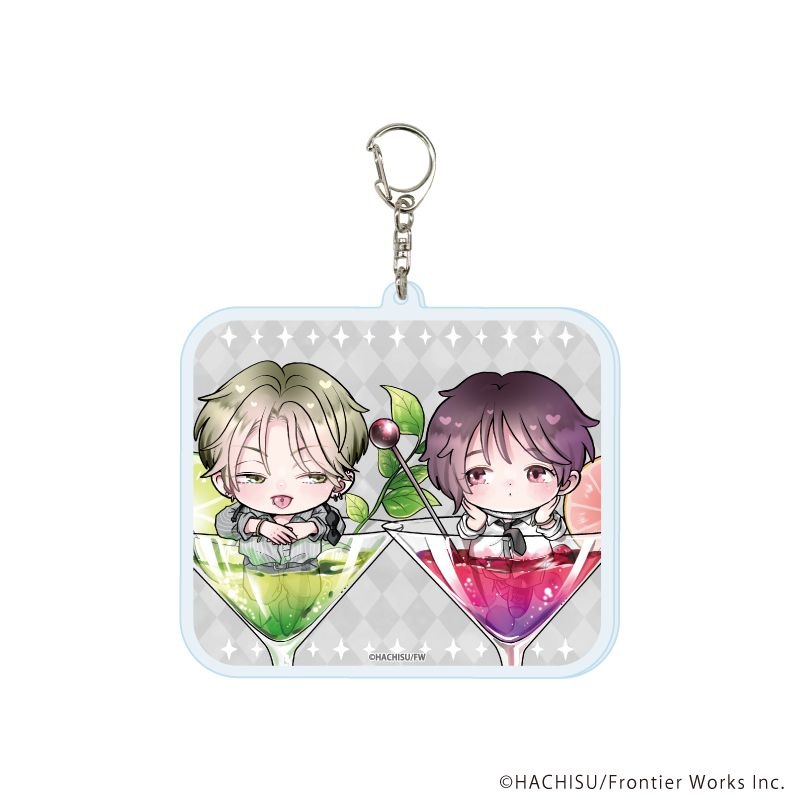 デカアクリルキーホルダー「甘くて熱くて息もできない」02/A(描き下ろしイラスト)