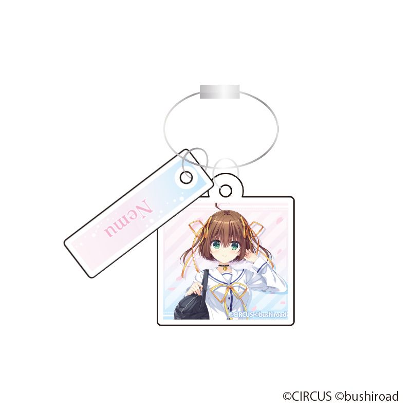 2連ワイヤーキーホルダー【朝倉音夢】　D.C. Re:tune ～ダ・カーポ～ リチューン