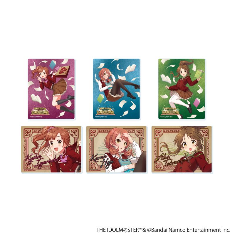 アクリルカード「アイドルマスター シンデレラガールズ」06/コンプリートセット(全6種)(描き下ろしイラスト)