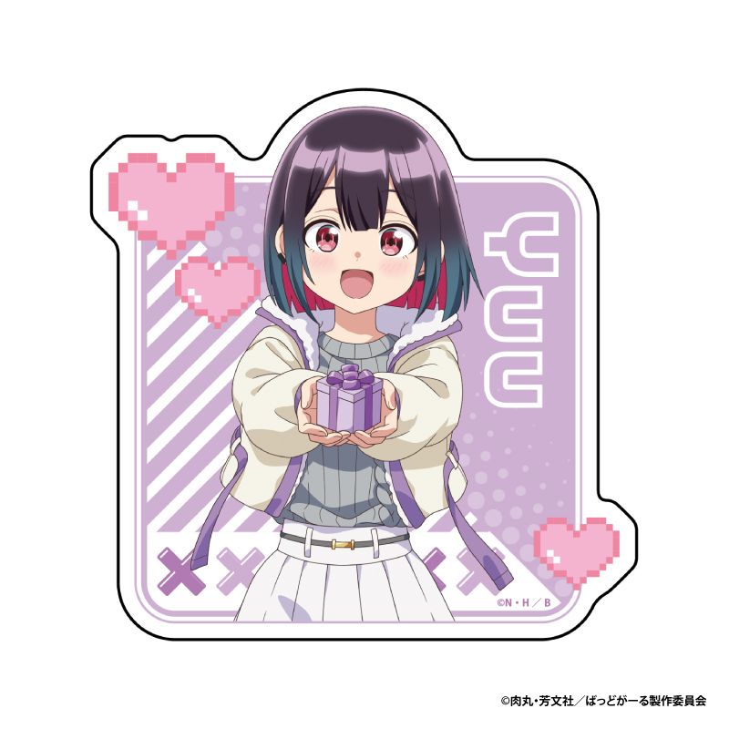 ばっどがーる ダイカットステッカー 優谷 優