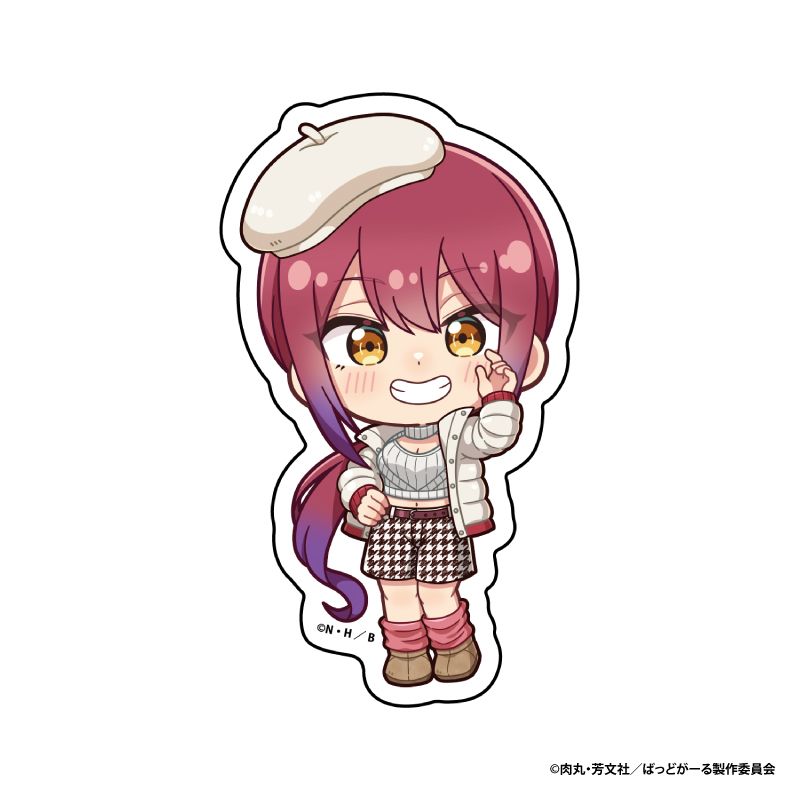 ばっどがーる ダイカットステッカー 水鳥 亜鳥(デフォルメ)