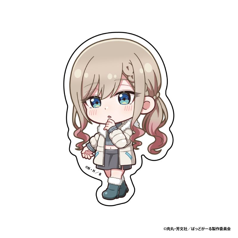 ばっどがーる ダイカットステッカー 涼風 涼(デフォルメ)