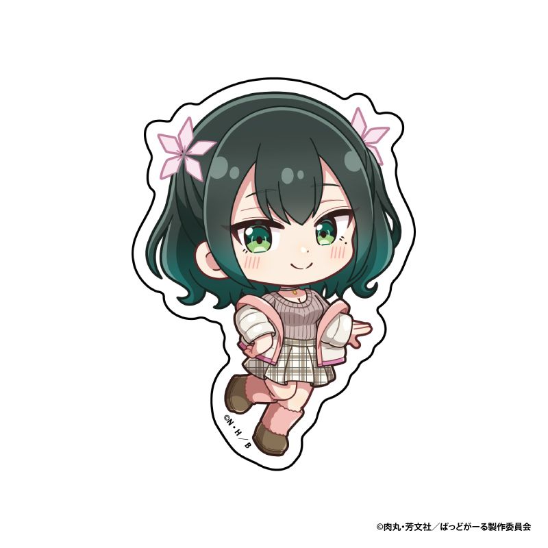ばっどがーる ダイカットステッカー 瑠璃葉 るら(デフォルメ)