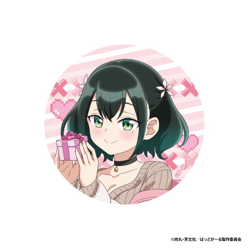 ばっどがーる BIG缶バッジ 瑠璃葉 るら