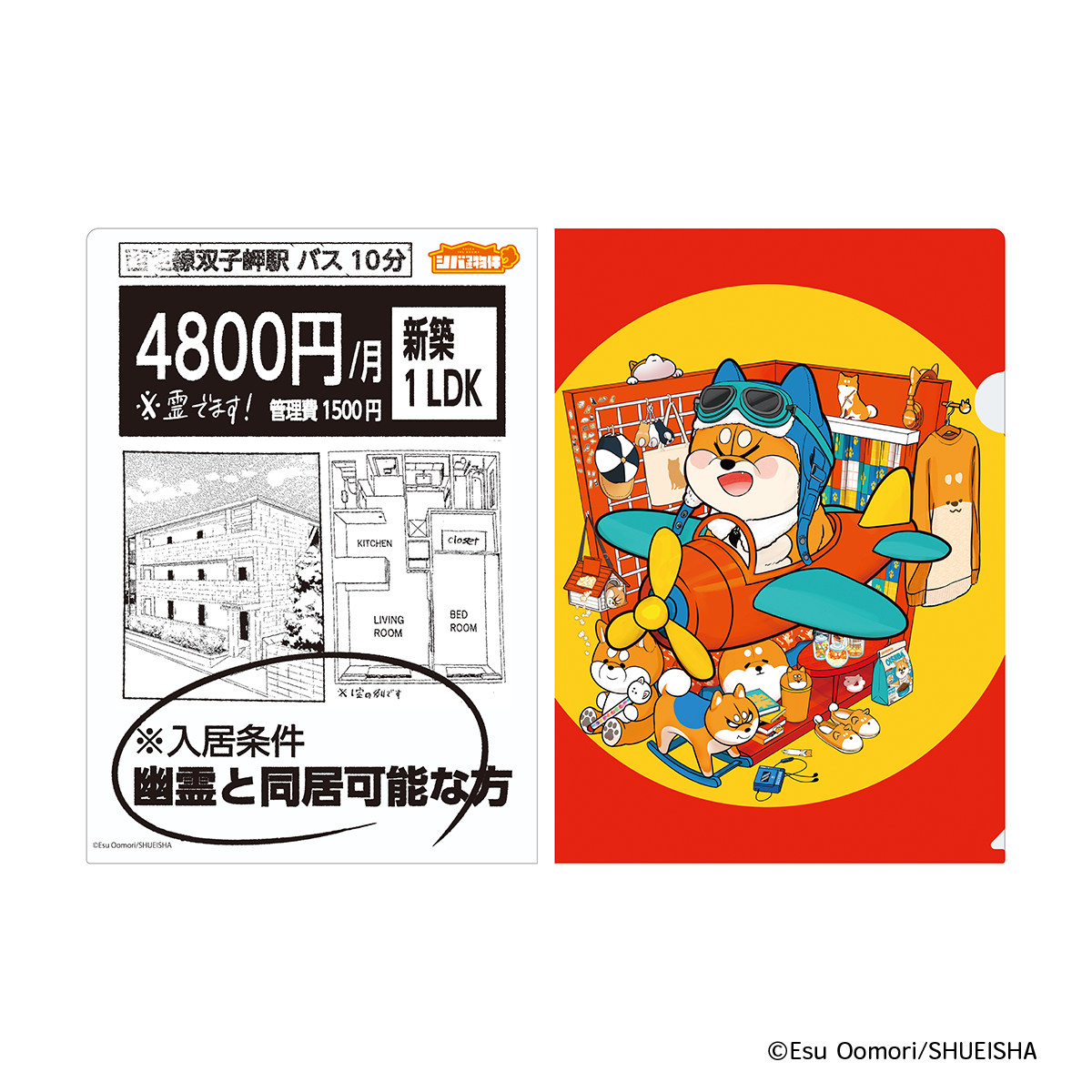 『シバつき物件』クリアファイルＤ