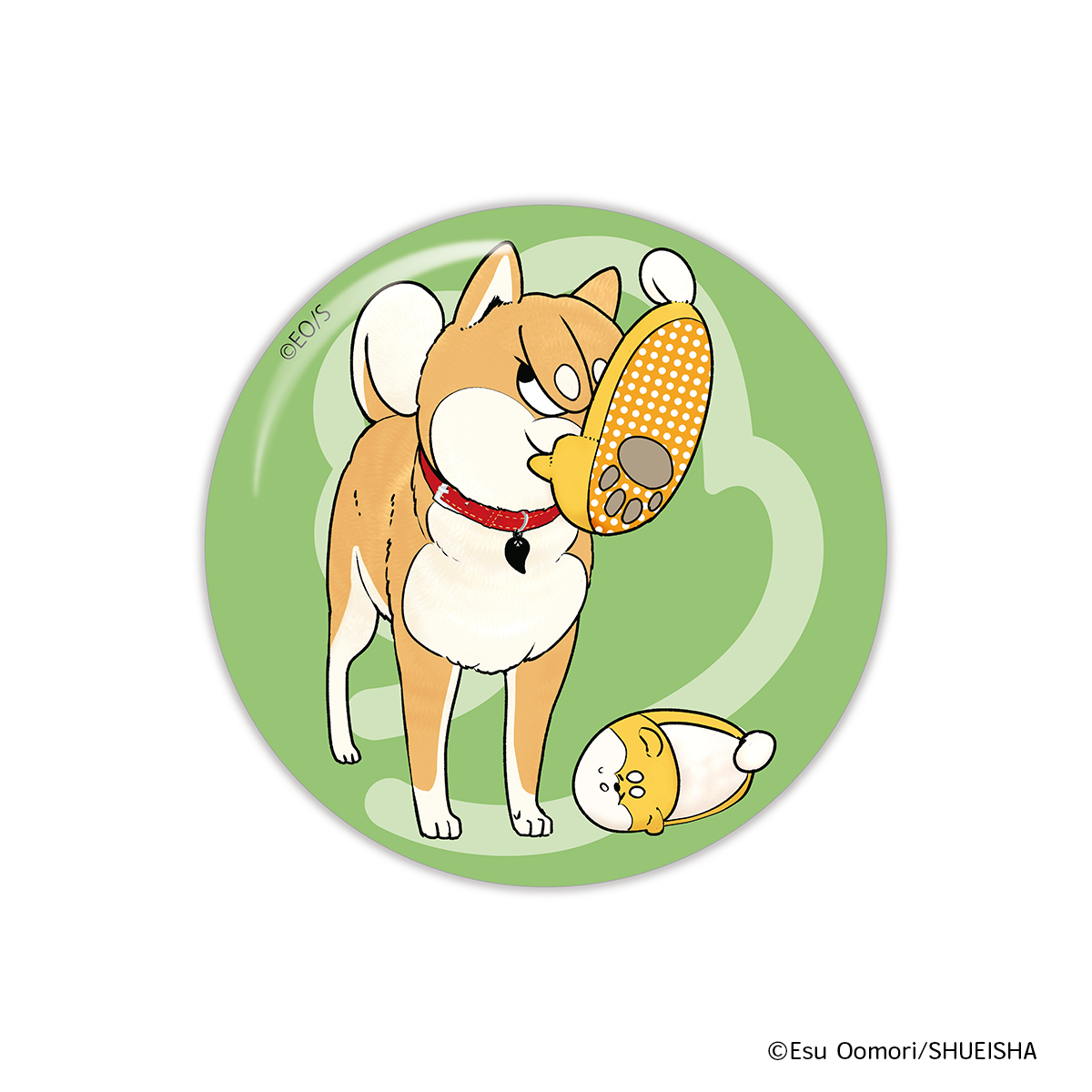 『シバつき物件』缶バッジＤ