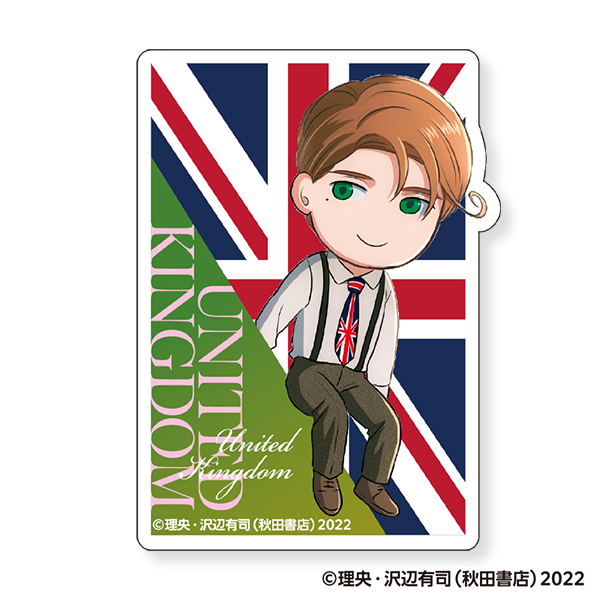 地政学ボーイズ カラーステッカー イギリスミニ