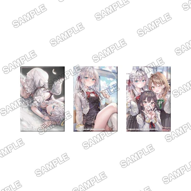 『時々ボソッとロシア語でデレる隣のアーリャさん』～memorial photo～ スクエア缶バッジ3個セット