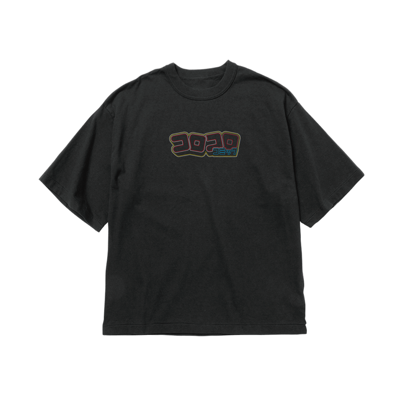 コロコロロゴTシャツ ブラック