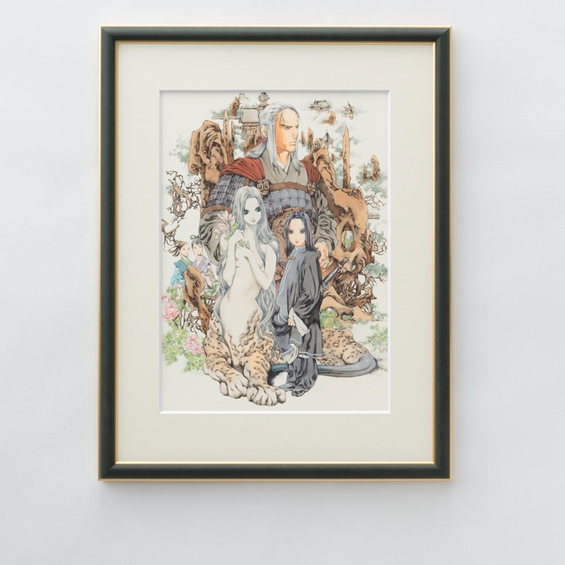 再販】「十二国記」山田章博 複製原画『風の海 迷宮の岸』 | 十二国記