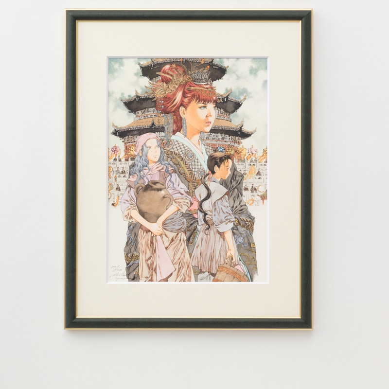 再販】「十二国記」山田章博 複製原画『風の万里黎明の空』（上） | 十