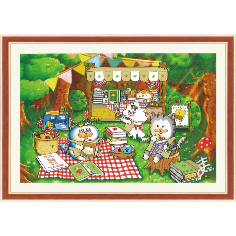 まめきちまめこ複製原画 「キービジュアル」