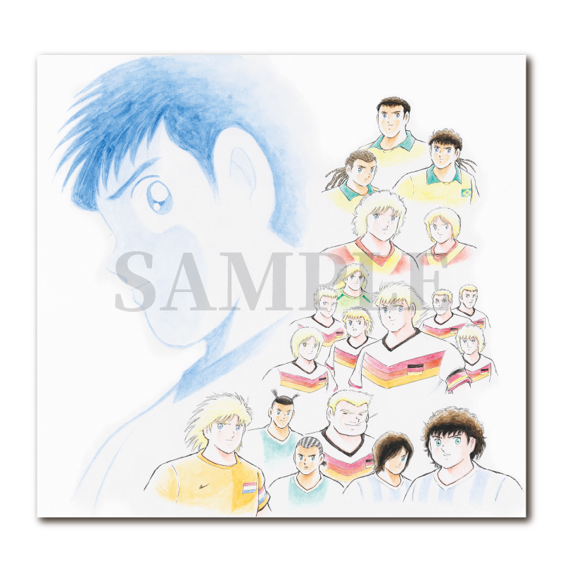 キャプテン翼　原画展　複製原画 受注生産】額装高精細複製原画3 キャプテン翼原画展【2027年4月上旬