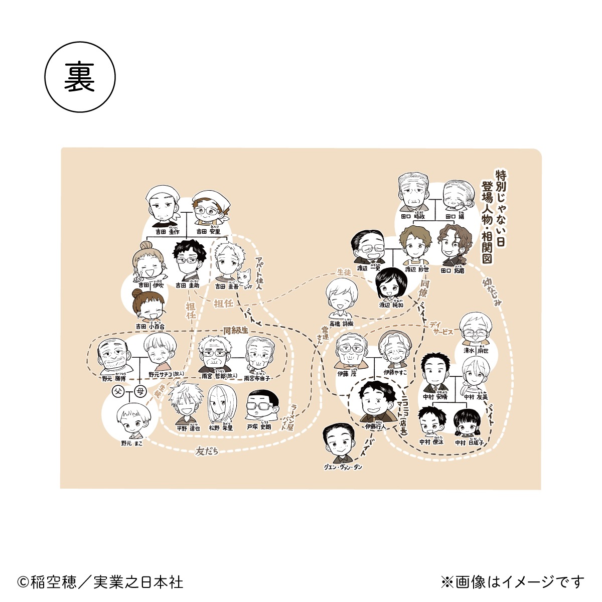 『特別じゃない日』クリアファイル カフェver.