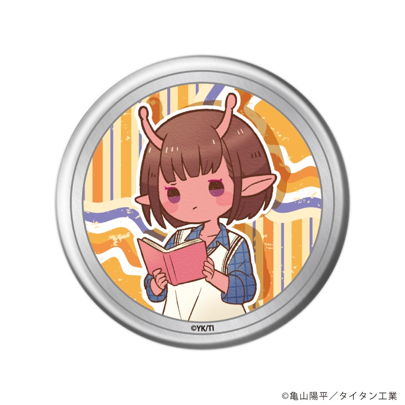 缶バッジ「TVアニメ『銀河特急 ミルキー☆サブウェイ』」03/ブラインド