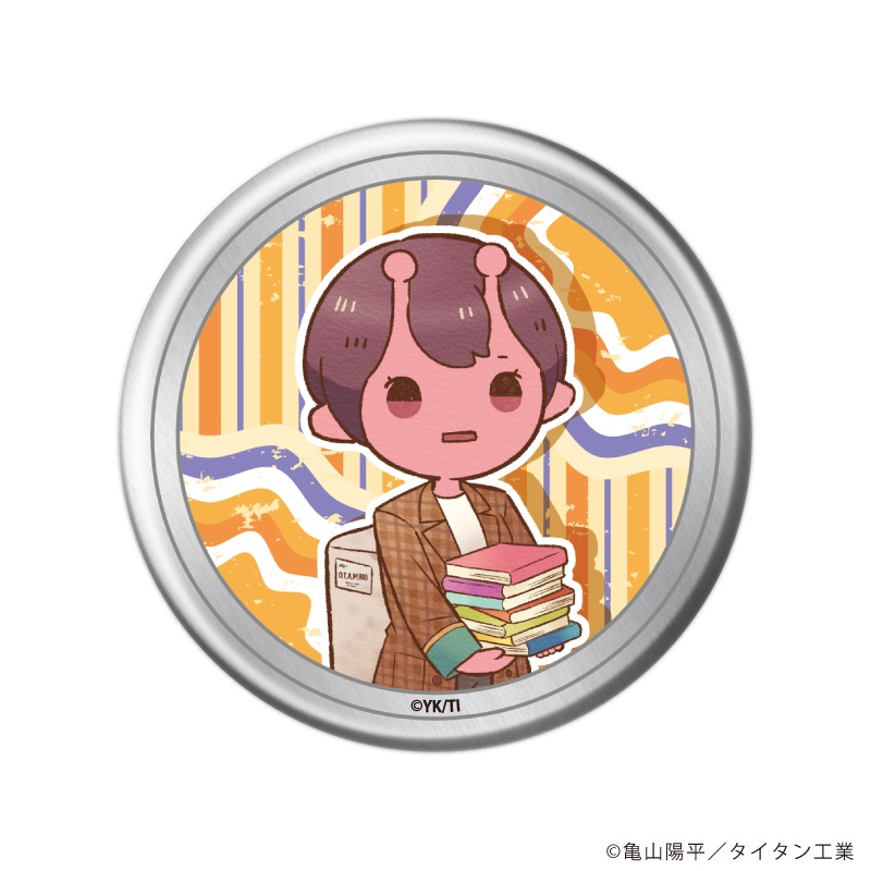 缶バッジ「TVアニメ『銀河特急 ミルキー☆サブウェイ』」03/ブラインド