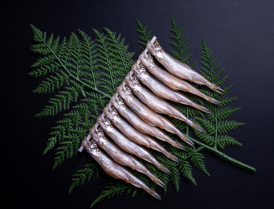 【冷凍】本ししゃもメス(1串・10尾)