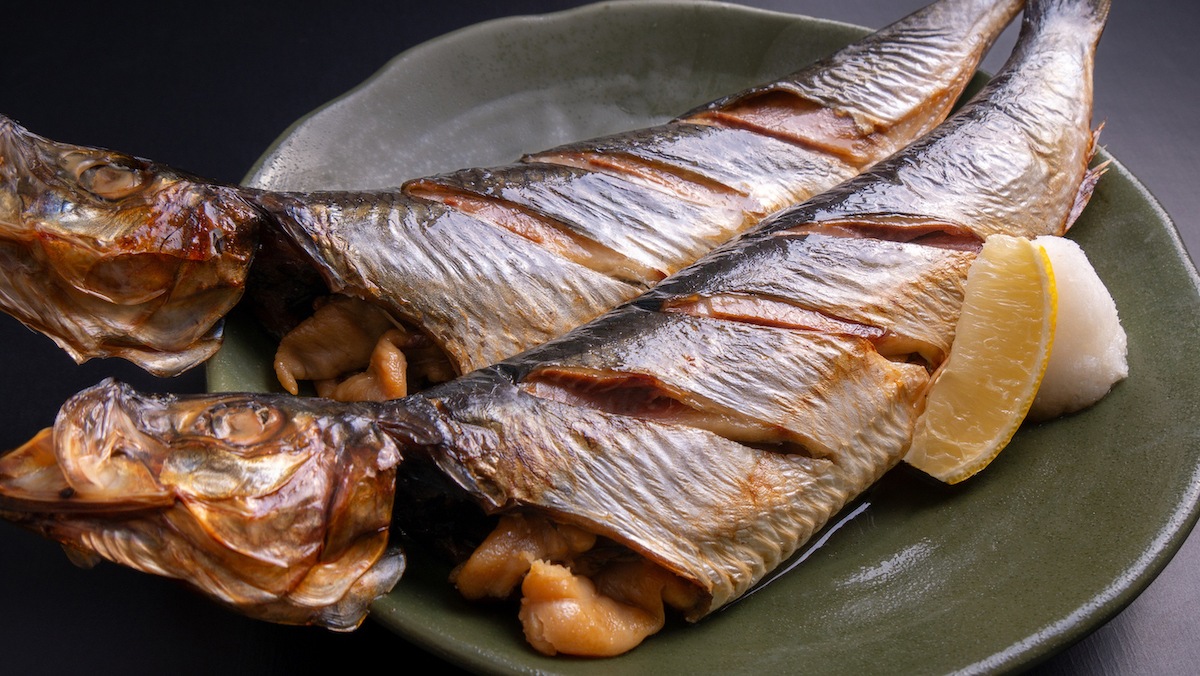 【冷凍】丸干しにしん2尾入