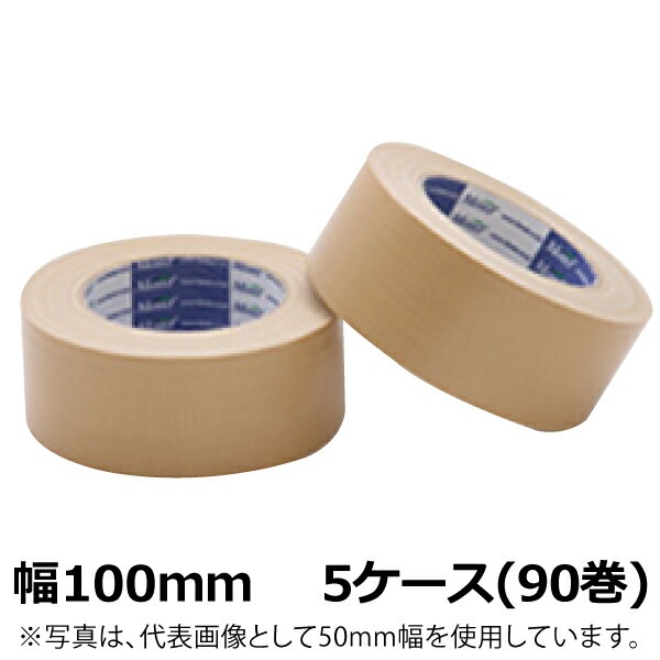 布テープ　600V 100x25 18巻　2ケース 古藤工業 布テープ No.841 幅100mm×長さ25m×厚さ0.3mm 18巻入×5ケース(HK)