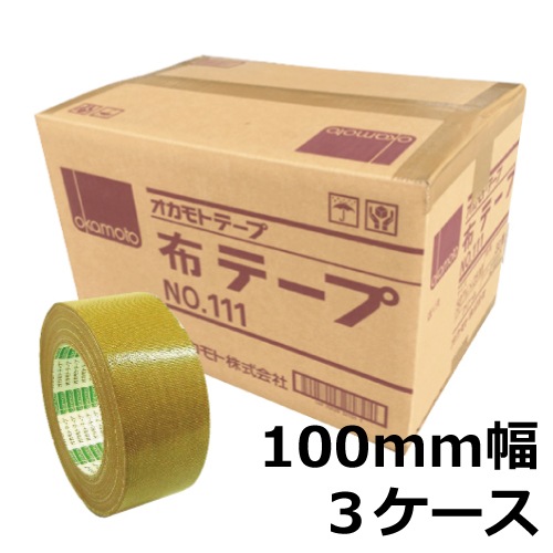 ��ˡ�Ͱ������ ��������ۥơ��� No.111��100mm��25m 18������3������(��54��) (HA)