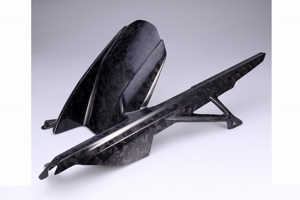 SPEEDRA リアフェンダー チェーンガード一体式 ドライカーボン