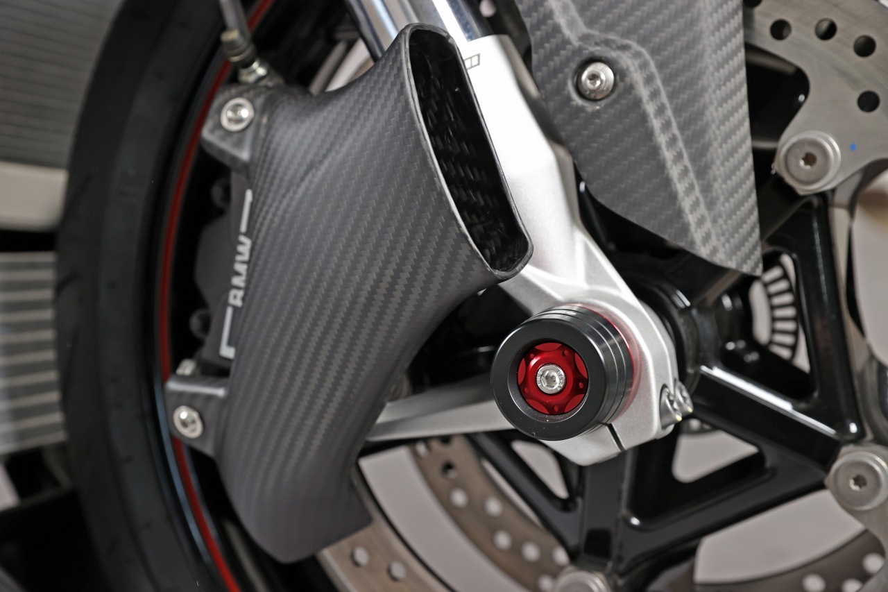 SPEEDRA フロントキャリパーダクトカバー 左右セット ドライカーボン