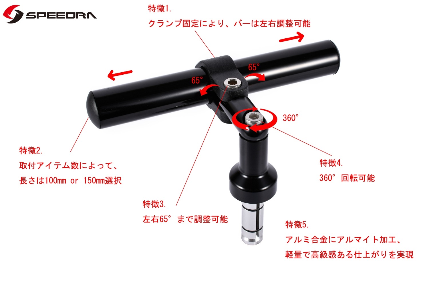 SPEEDRA ߥޥȥС ƥॷեȷ17-19mm