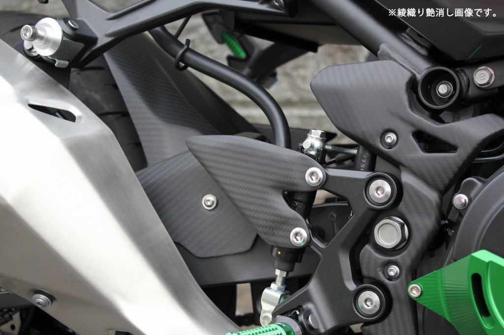 SPEEDRAカーボンヒールプレート kawasaki ninja250/400 SPEEDRA ヒールプレート 左右セットドライカーボン | すべての商品