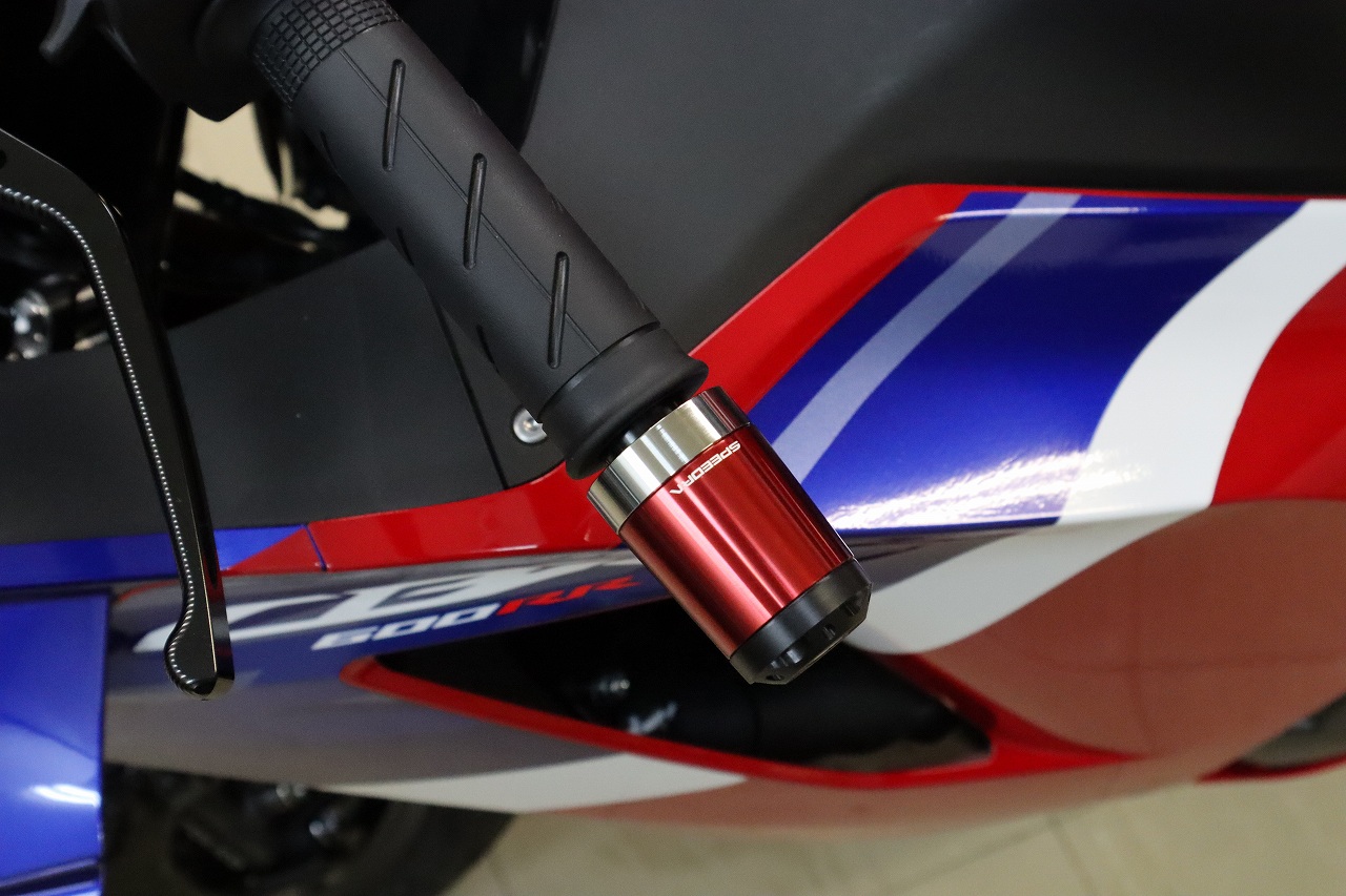 SPEEDRA ヘビーウェイトハンドルバーエンドスライダー HONDA
