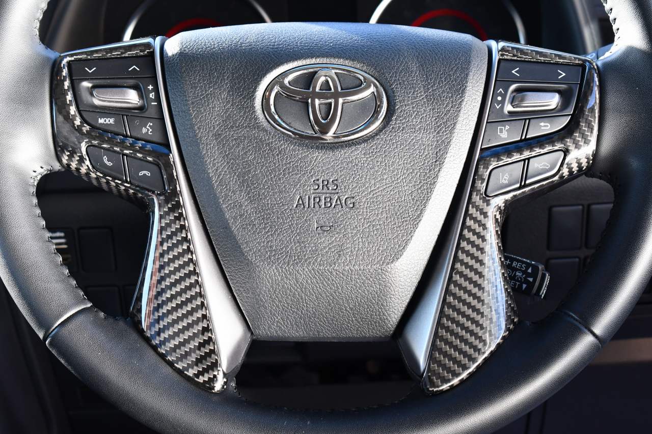 シフトリック(Shiftric) ステアリングパネルカバー 左右セット ドライ