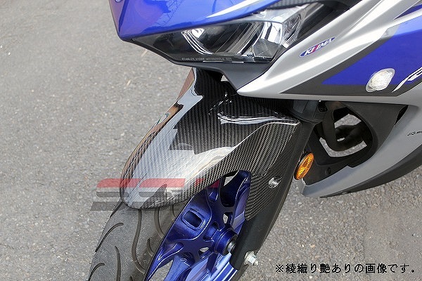 ZX-6R（05〜08年） フロントフェンダー カーボン綾織 CLEVER WOLF