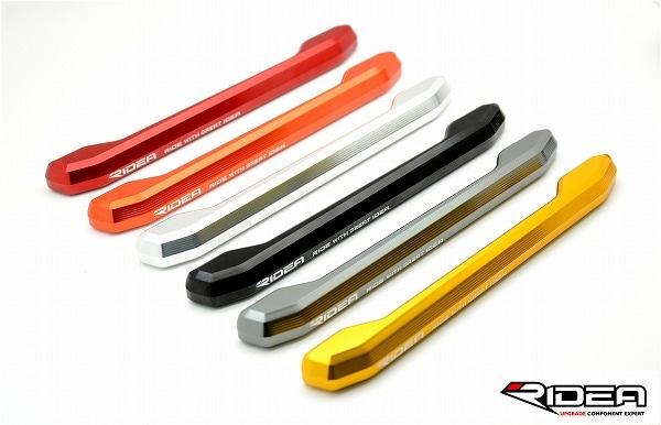 RIDEA MT-25　アルミ削り出しグラブバー 　ゴールド RIDEA MT-25 アルミ削り出しグラブバー ゴールド RIDEA アルミ