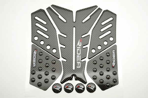 廃盤 RIDEA カーボンタンクパッド&ニーグリップパッドセット | すべて