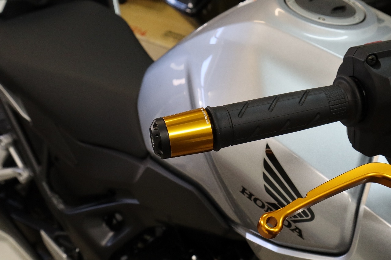 SPEEDRA アルミバーエンド タイプA CB750 HORNET 2025- | HONDA,401cc