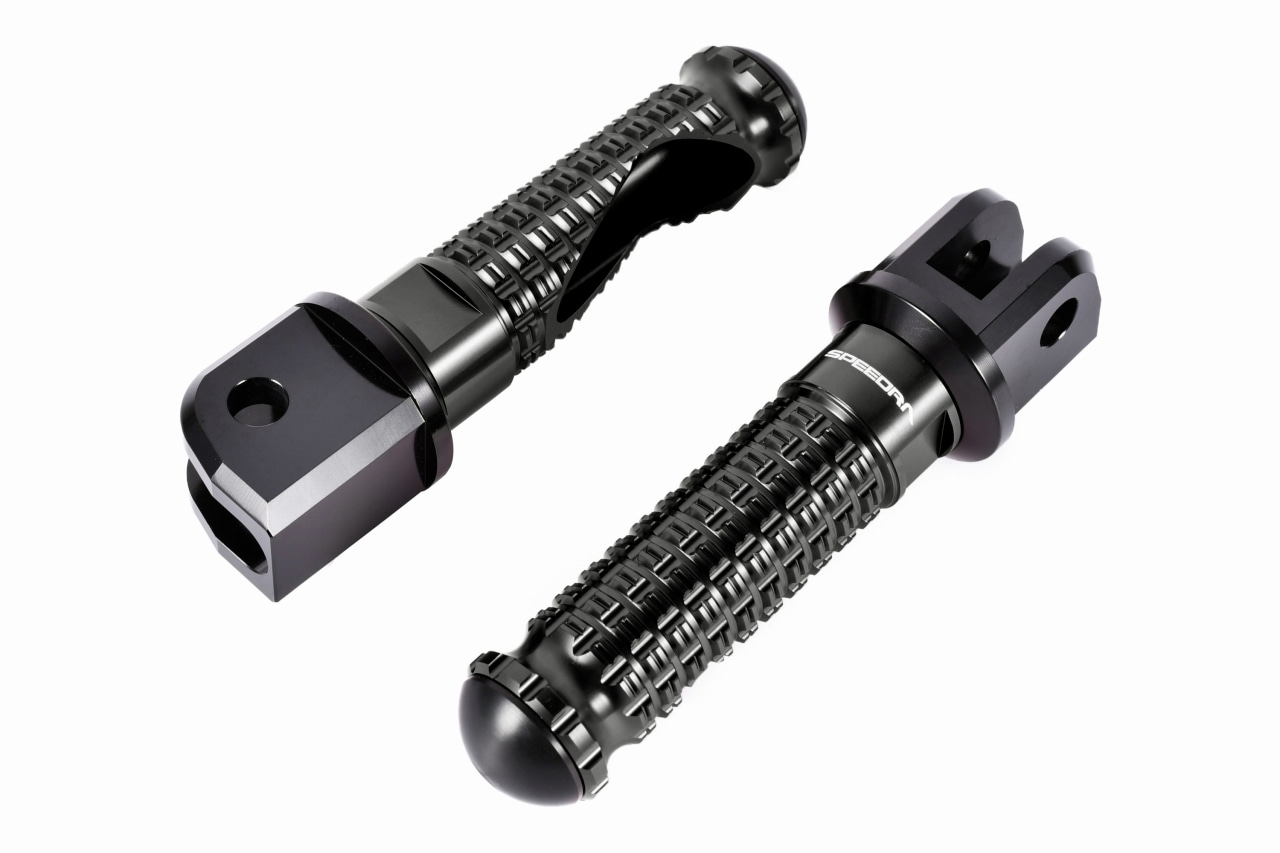 超歓迎された SPEEDRA アルミ削り出しステップ スタンダードタイプ タンデム側 パーツ