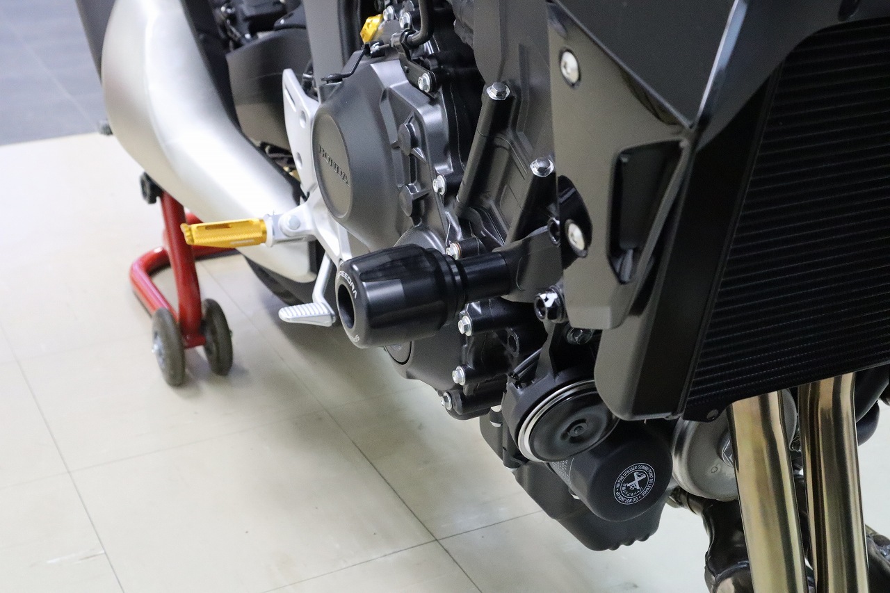 スピードラ SPEEDRA フレームスライダー タイプA ヤマハ シルバー