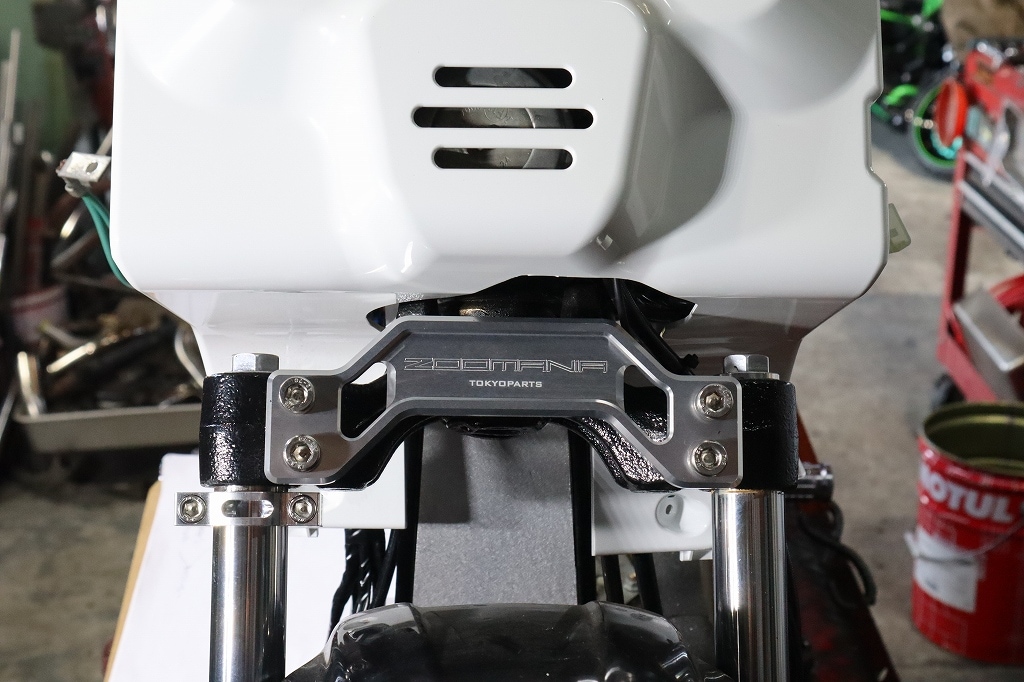 ZOOMANIA/ズーマニア アルミビレットステムカバー | HONDA,50cc