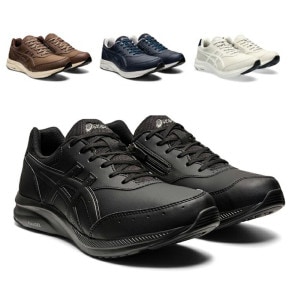 ASICS アシックス グラウンドゴルフ/パークゴルフ/ノルディックウォーキングにおすすめのシューズ ゲルファンウォーカーシリーズメンズ用 ノルデック 紐タイプ 4E相当|ウォーキング・スポーツシュー