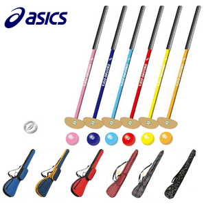 ニチヨー　NICHIYO グランドゴルフ　ミラクルショット アシックス　セット グラウンドゴルフ クラブ ニチヨー NICHIYO ショートサイズ 3点