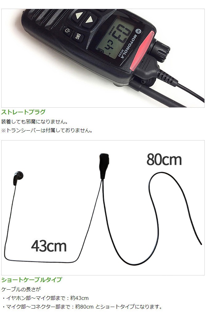 FIELD GEAR ( ȥ顼MOTOROLA / 䥨YAESU 2ԥץ饰 ) 硼ȥ֥ ʡۥ ۥޥۥ ( FAMZA )