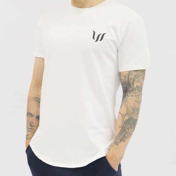 NORMAL SHORT TEE - WHITE