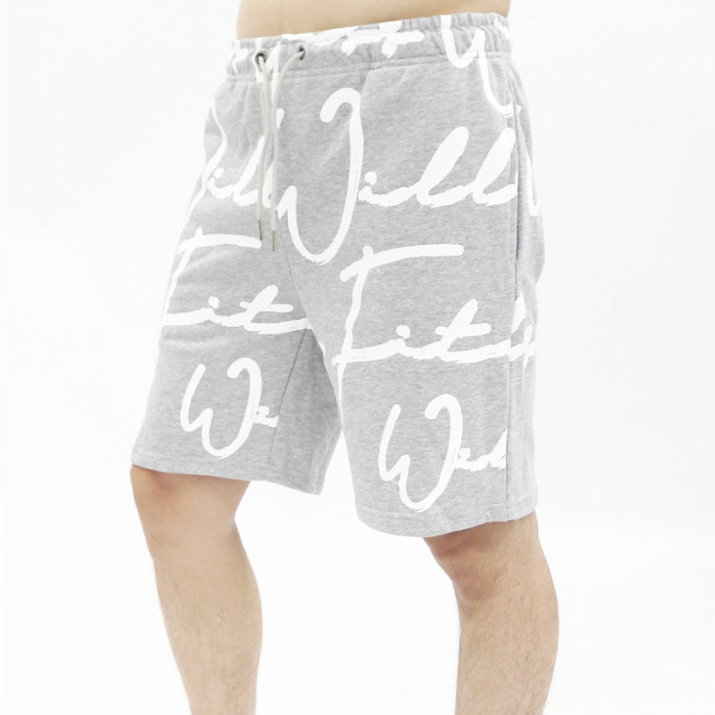 SCRIPT SHORTS - GRAY