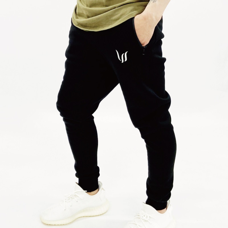 ESSENTIAL FLEECE PANTS - BLACK