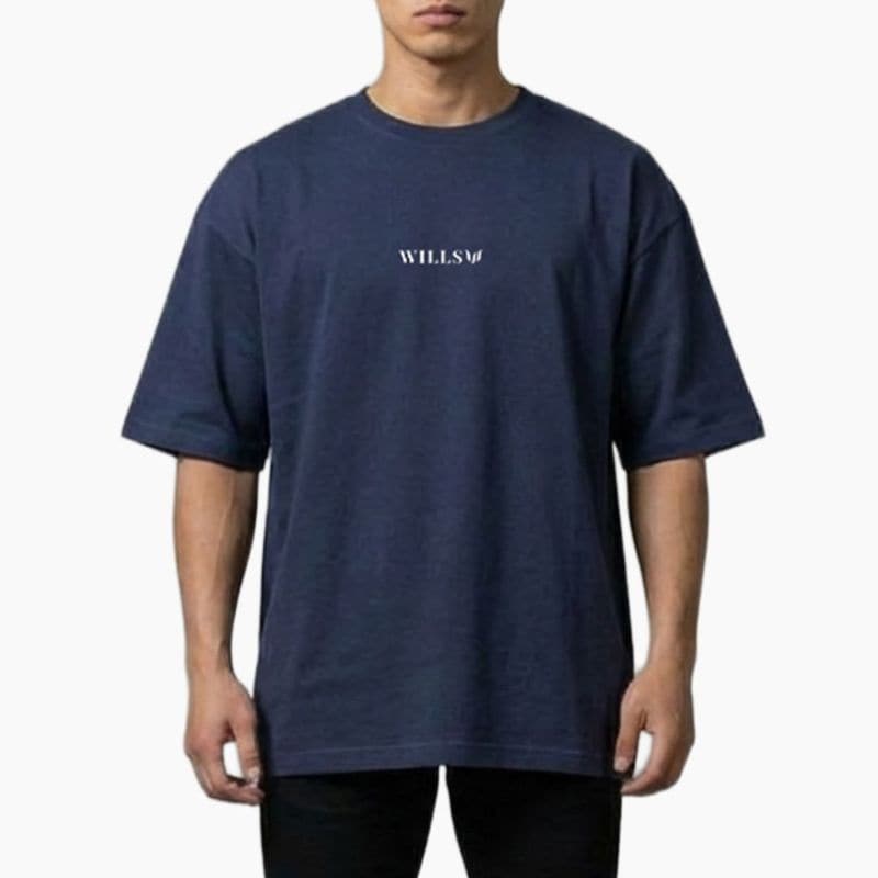 CORE OVERSIZE TEE - NAVY