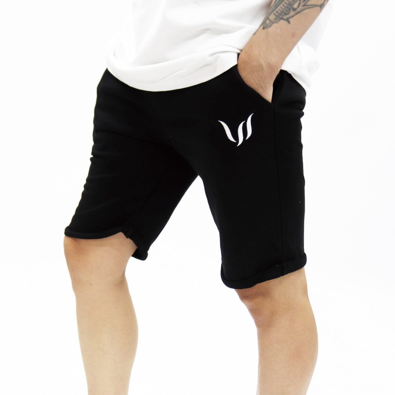 FRENCH TERRY SHORTS - BLACK